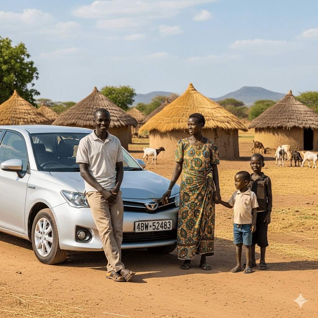 The Toyota Corolla Fielder Hybrid: Why It's the Perfect Family Car for South Sudan